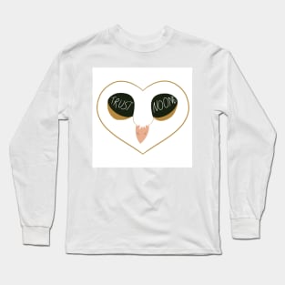 Trust No One Barn Owl Long Sleeve T-Shirt